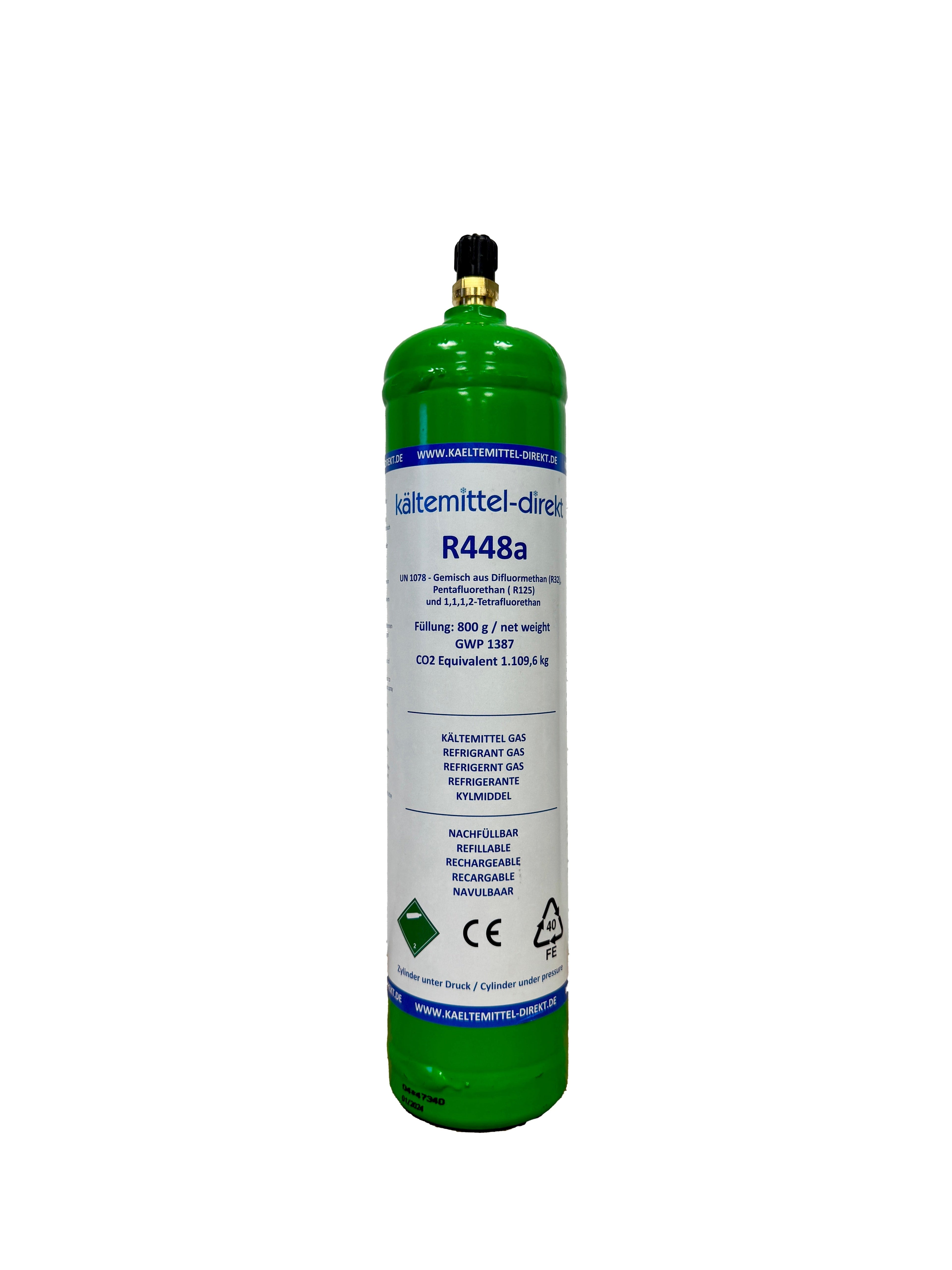 800g Kältemittel R448a