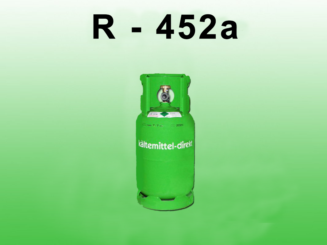 10 kg Kältemittelfüllung R452a in 12,5 l-Kaufflasche